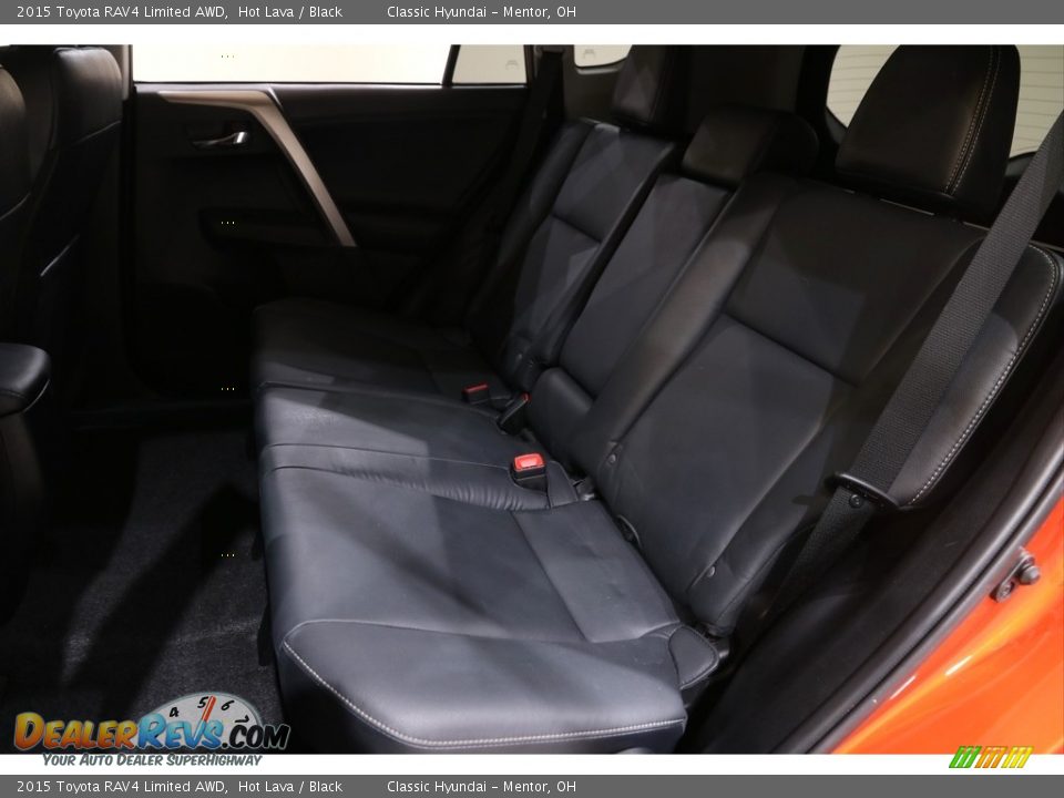 2015 Toyota RAV4 Limited AWD Hot Lava / Black Photo #17