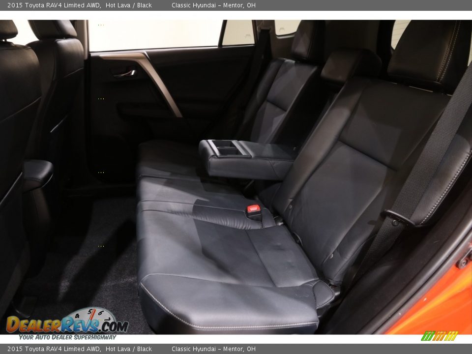 2015 Toyota RAV4 Limited AWD Hot Lava / Black Photo #18