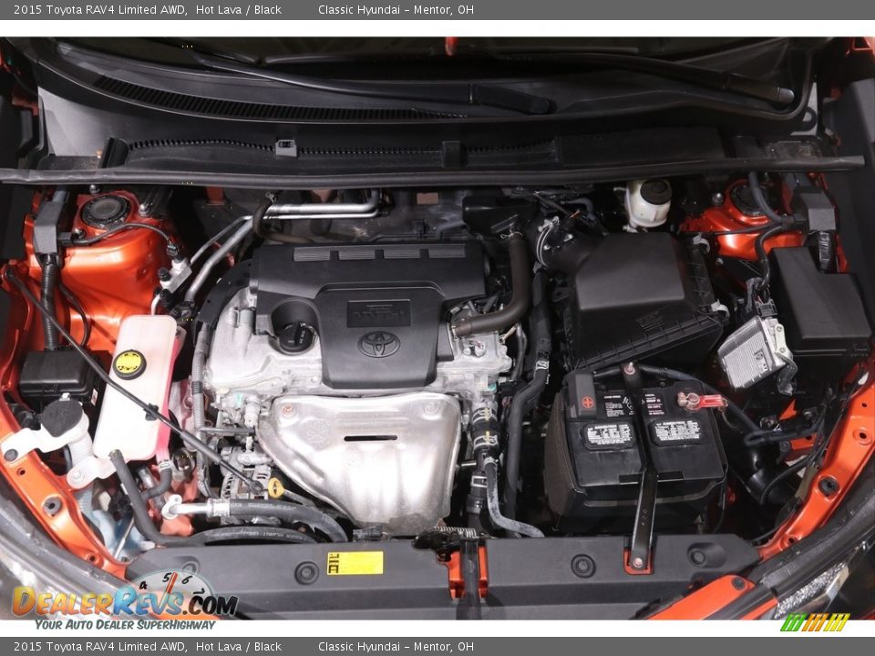 2015 Toyota RAV4 Limited AWD Hot Lava / Black Photo #20