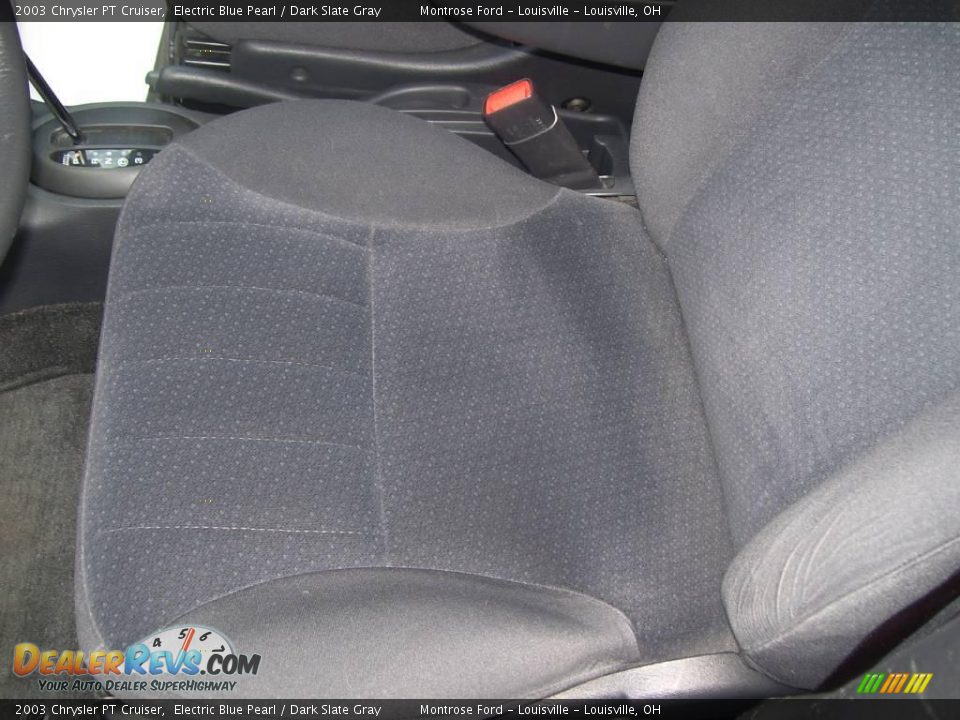 2003 Chrysler PT Cruiser Electric Blue Pearl / Dark Slate Gray Photo #14