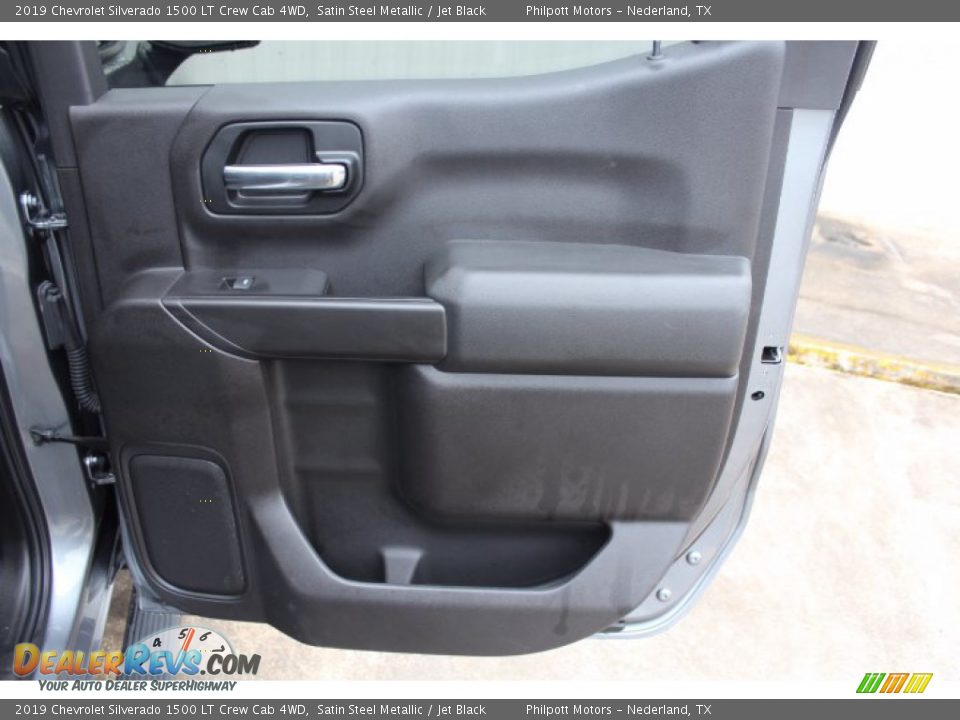 2019 Chevrolet Silverado 1500 LT Crew Cab 4WD Satin Steel Metallic / Jet Black Photo #23