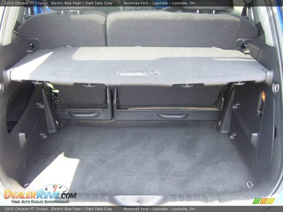 2003 Chrysler PT Cruiser Electric Blue Pearl / Dark Slate Gray Photo #17