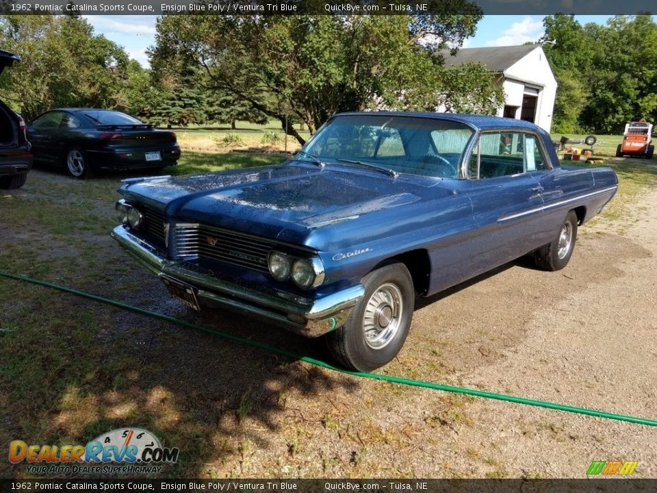 Ensign Blue Poly 1962 Pontiac Catalina Sports Coupe Photo #1
