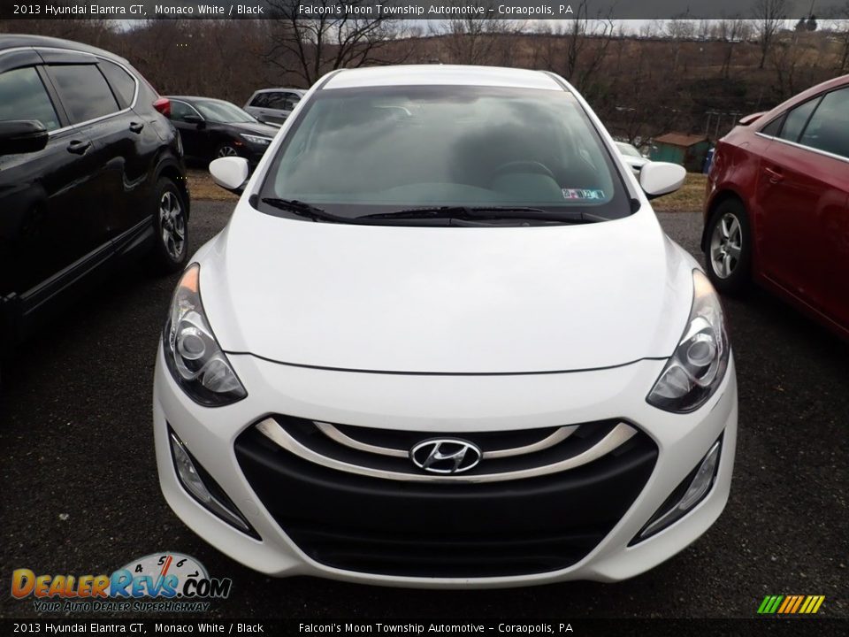 2013 Hyundai Elantra GT Monaco White / Black Photo #3