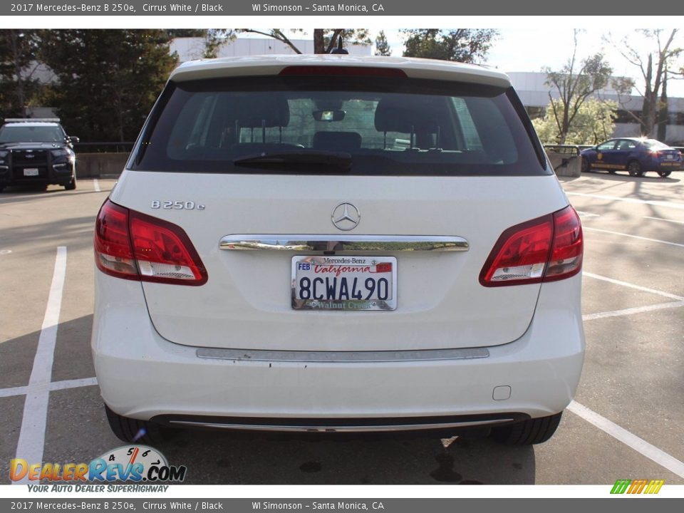 2017 Mercedes-Benz B 250e Cirrus White / Black Photo #3