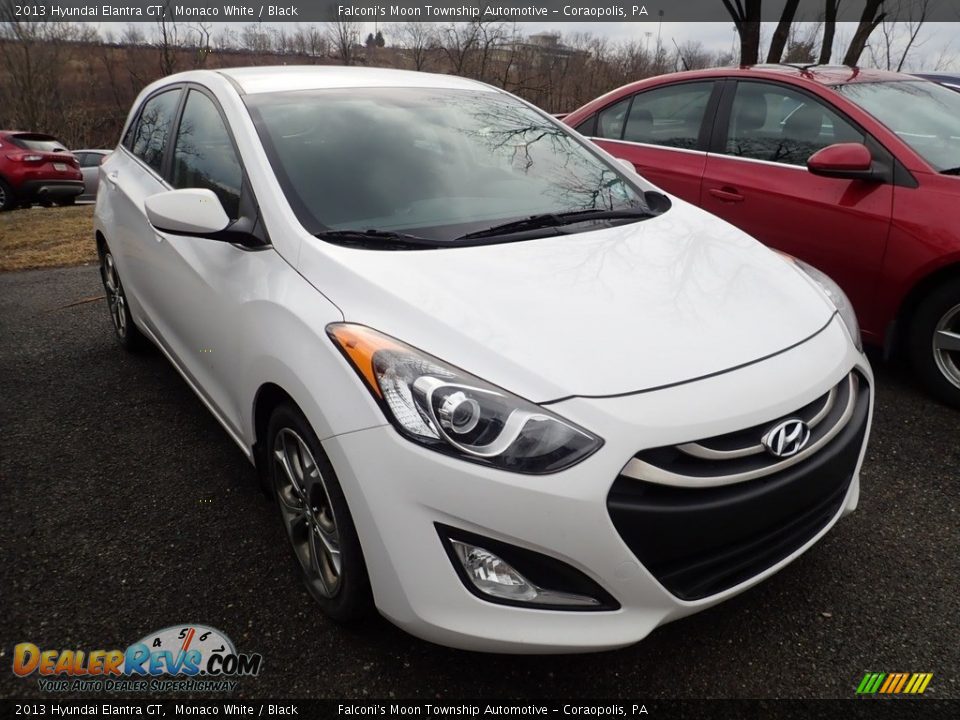 2013 Hyundai Elantra GT Monaco White / Black Photo #4