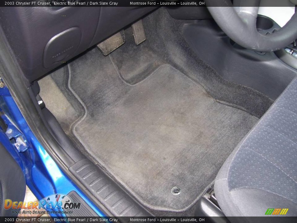 2003 Chrysler PT Cruiser Electric Blue Pearl / Dark Slate Gray Photo #18