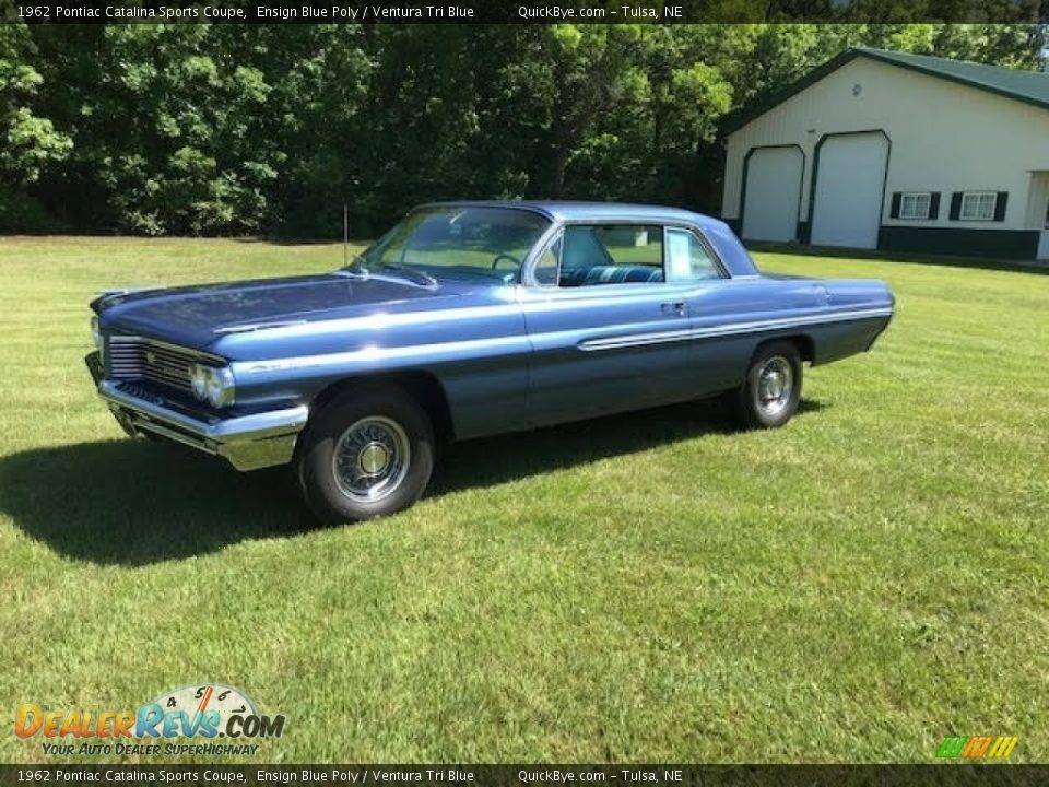 Ensign Blue Poly 1962 Pontiac Catalina Sports Coupe Photo #4