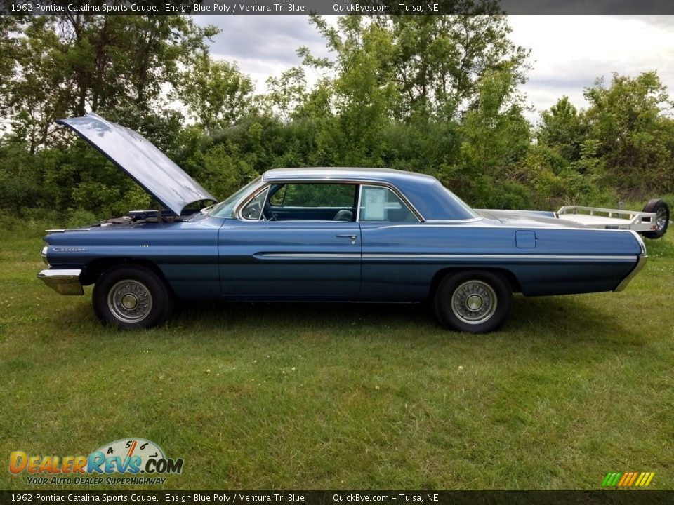 Ensign Blue Poly 1962 Pontiac Catalina Sports Coupe Photo #6