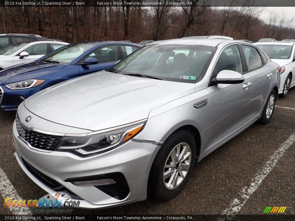 2019 Kia Optima LX Sparkling Silver / Black Photo #1