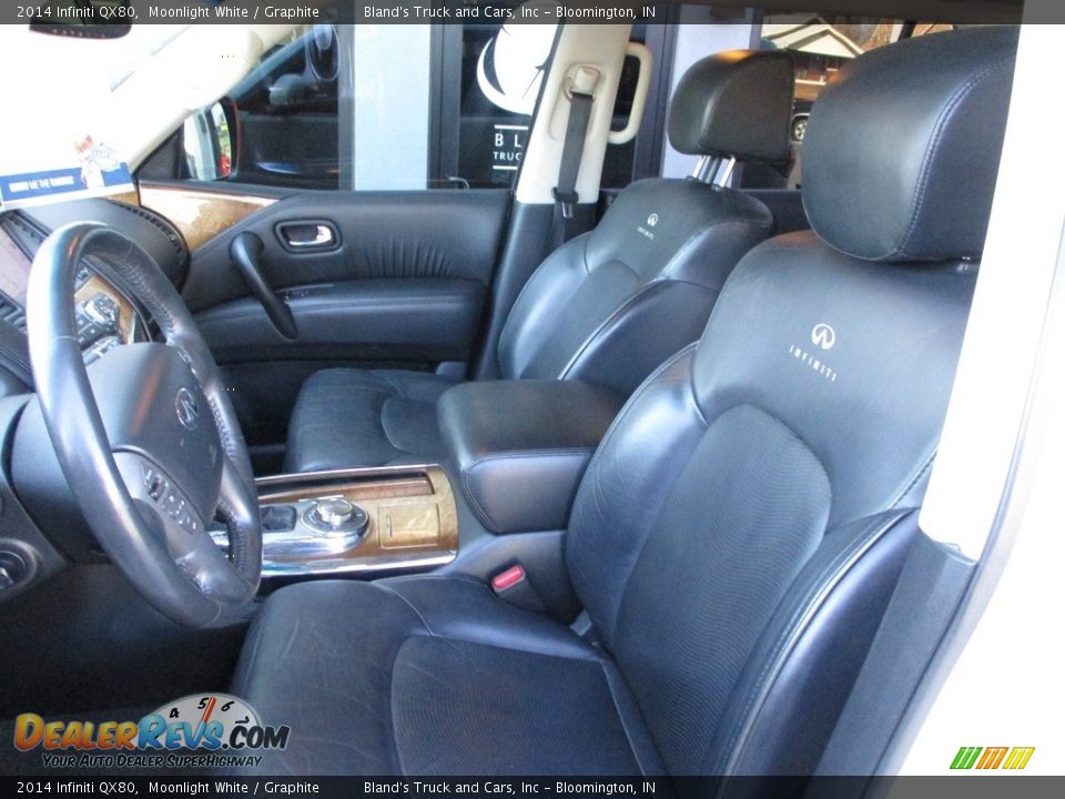 Front Seat of 2014 Infiniti QX80  Photo #7