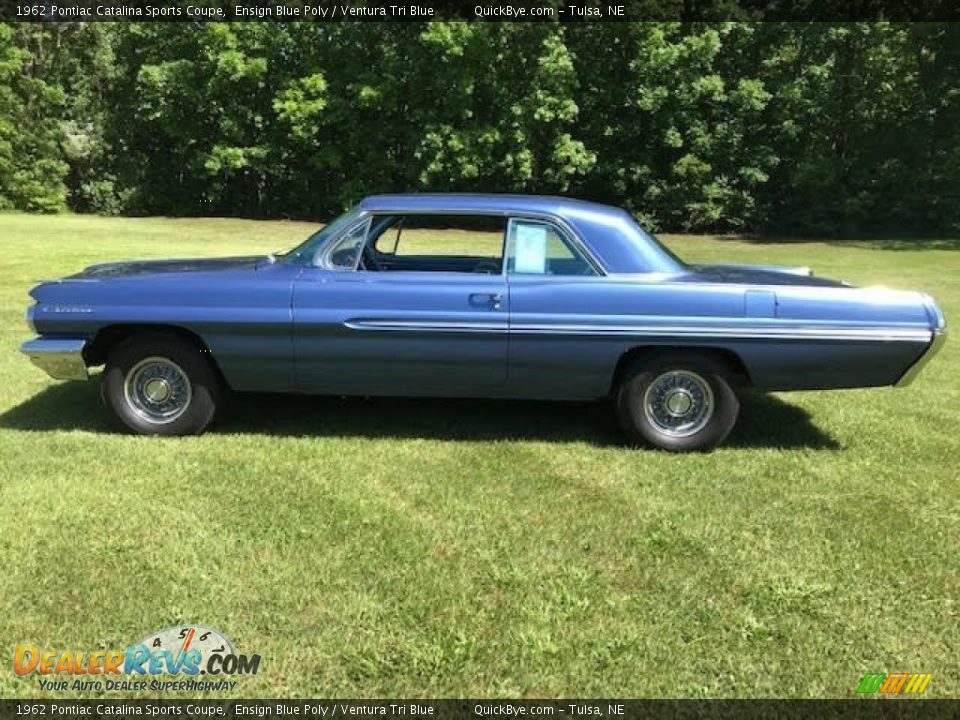 Ensign Blue Poly 1962 Pontiac Catalina Sports Coupe Photo #7