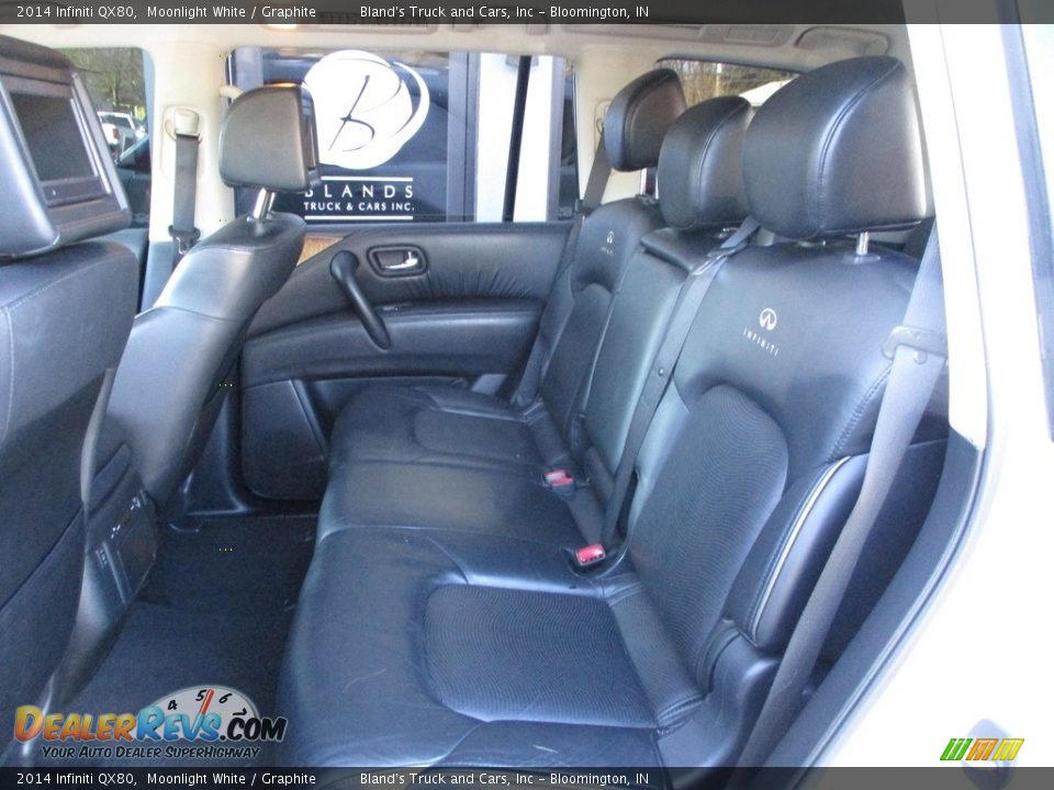 Rear Seat of 2014 Infiniti QX80  Photo #8