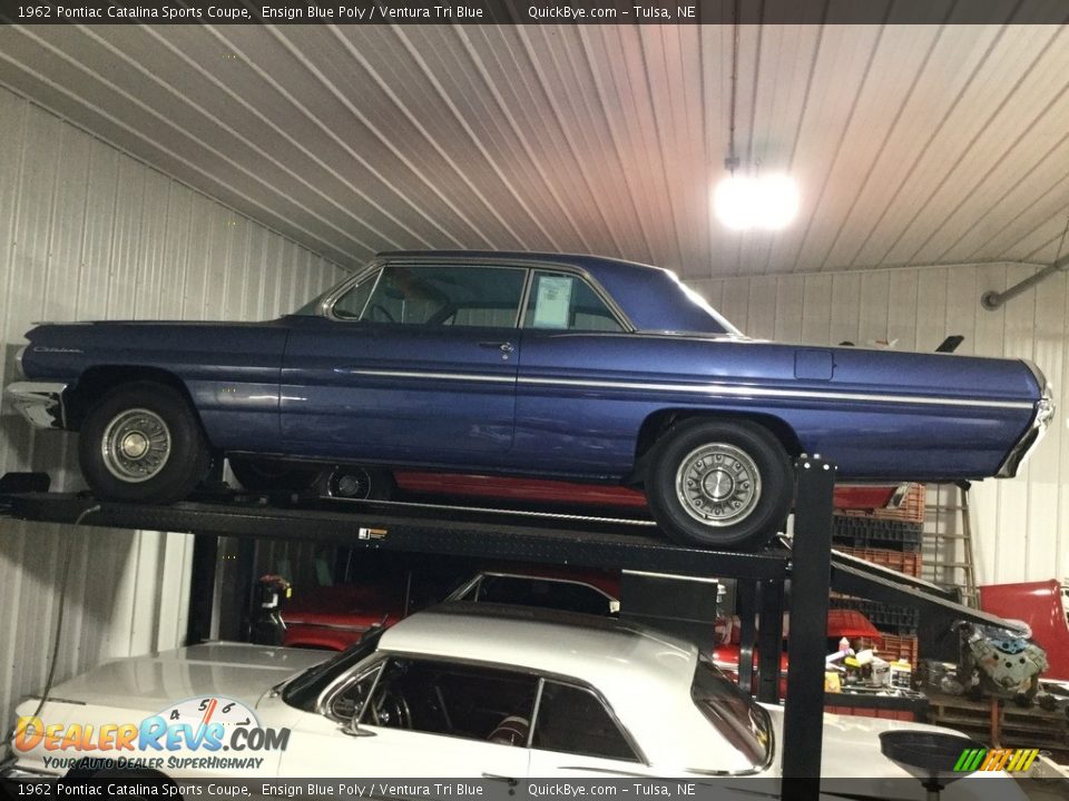 Ensign Blue Poly 1962 Pontiac Catalina Sports Coupe Photo #8