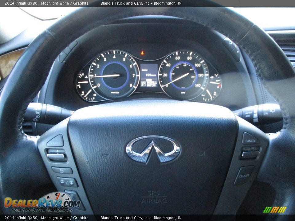 2014 Infiniti QX80  Steering Wheel Photo #14