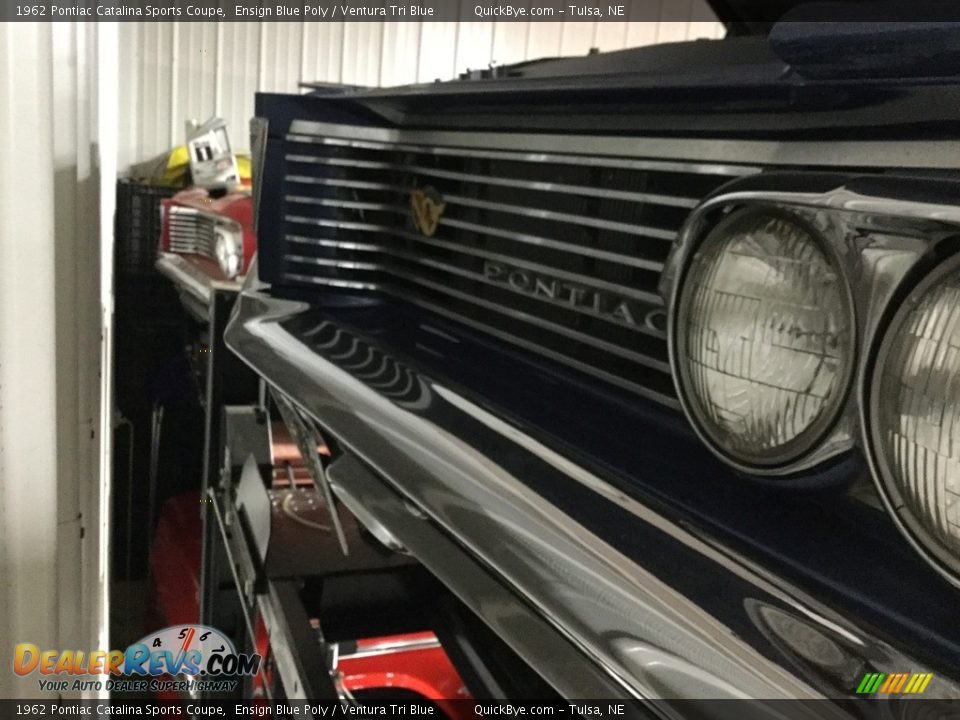 1962 Pontiac Catalina Sports Coupe Ensign Blue Poly / Ventura Tri Blue Photo #16
