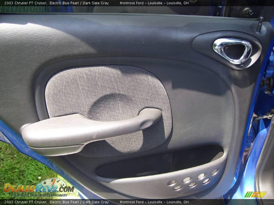2003 Chrysler PT Cruiser Electric Blue Pearl / Dark Slate Gray Photo #21