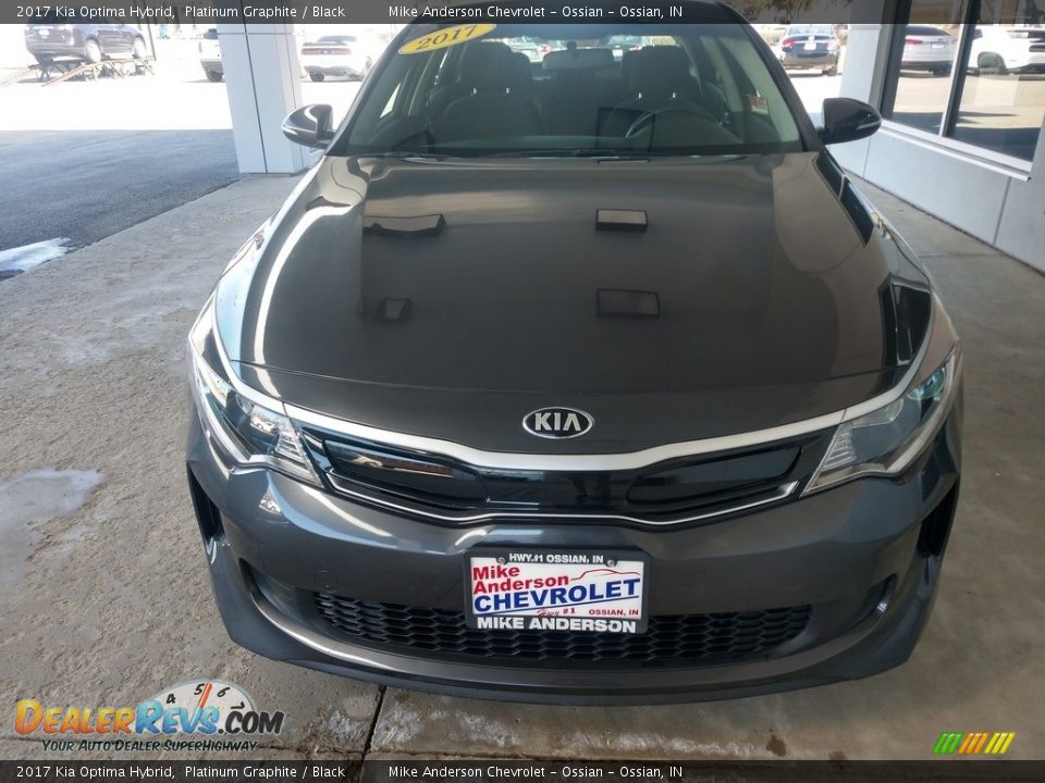 2017 Kia Optima Hybrid Platinum Graphite / Black Photo #9