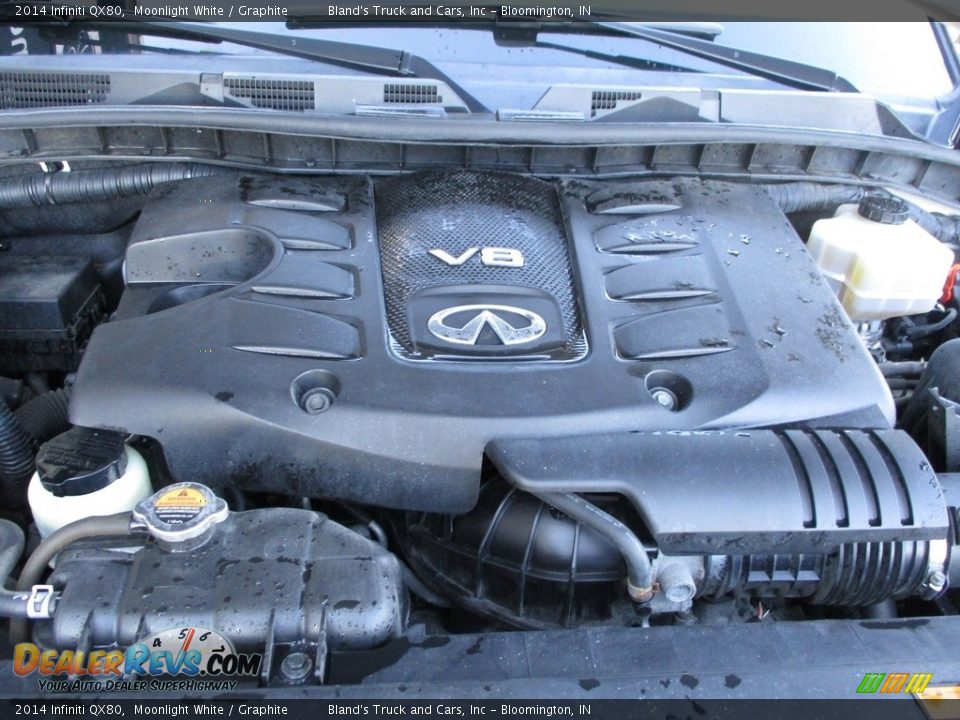 2014 Infiniti QX80  5.6 Liter DI DOHC 32-Valve VVEL CVTCS V8 Engine Photo #29