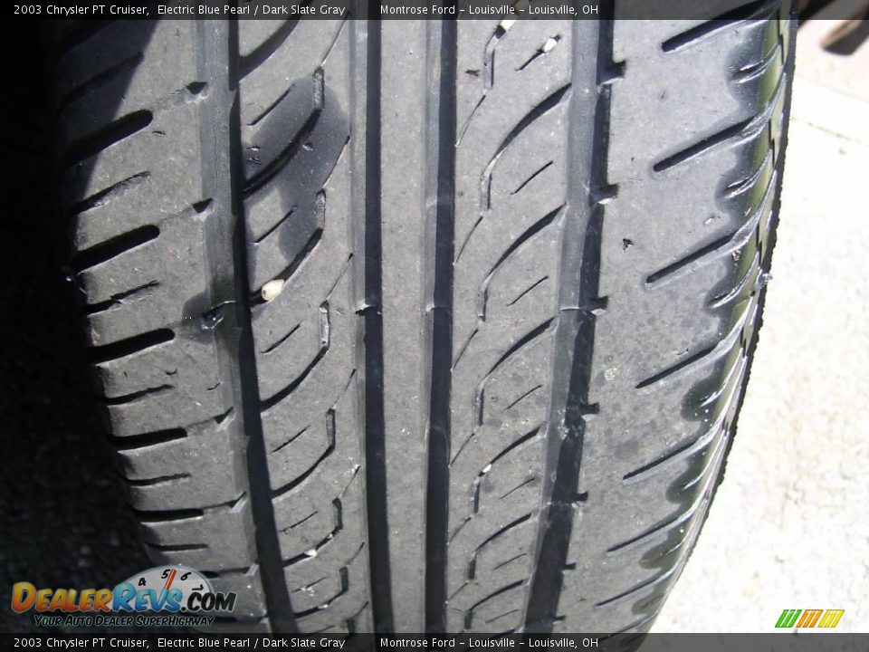 2003 Chrysler PT Cruiser Electric Blue Pearl / Dark Slate Gray Photo #25
