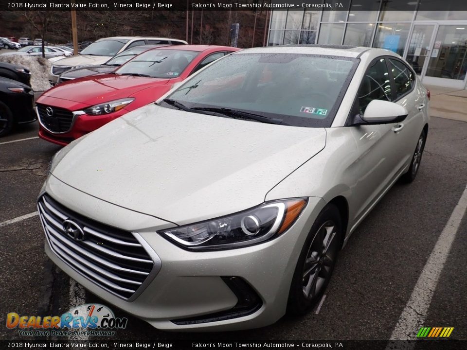 2018 Hyundai Elantra Value Edition Mineral Beige / Beige Photo #1