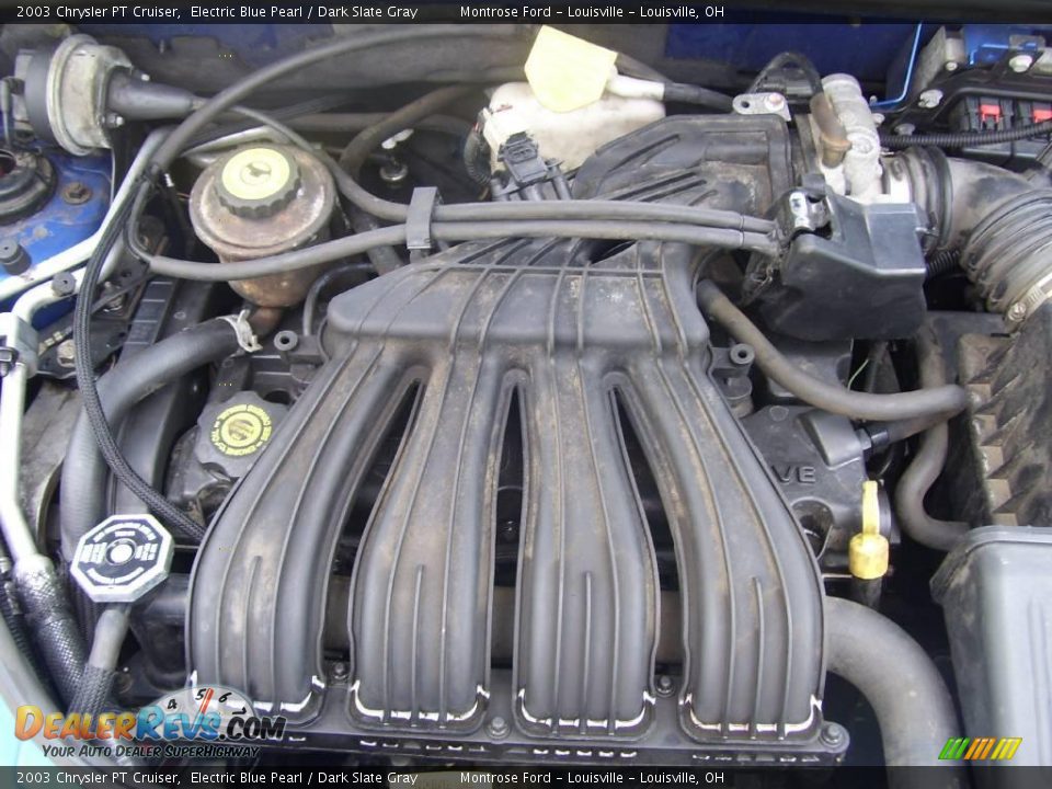 2003 Chrysler PT Cruiser Electric Blue Pearl / Dark Slate Gray Photo #26