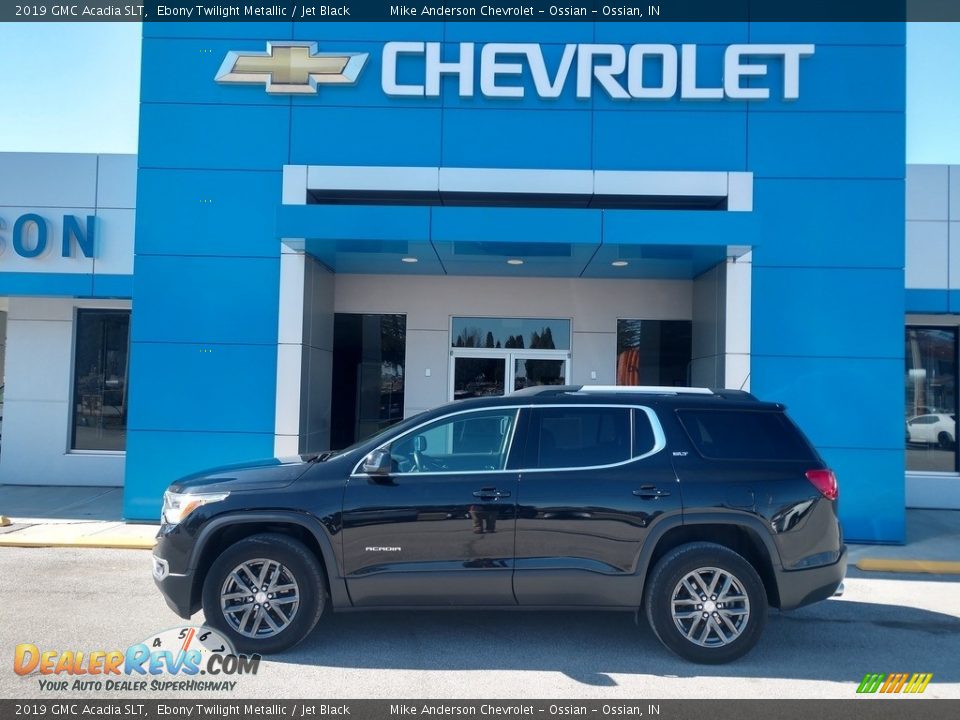 2019 GMC Acadia SLT Ebony Twilight Metallic / Jet Black Photo #1