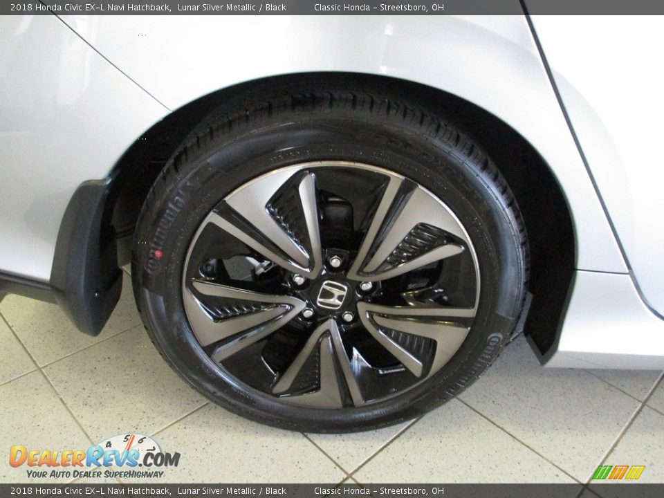 2018 Honda Civic EX-L Navi Hatchback Wheel Photo #6