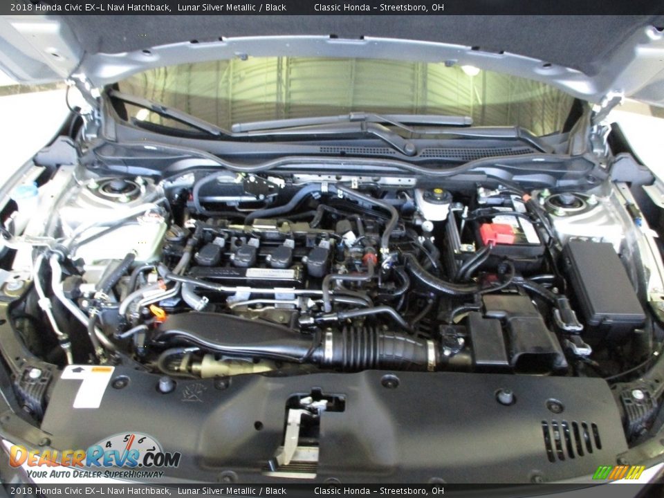 2018 Honda Civic EX-L Navi Hatchback 1.5 Liter Turbocharged DOHC 16-Valve 4 Cylinder Engine Photo #13