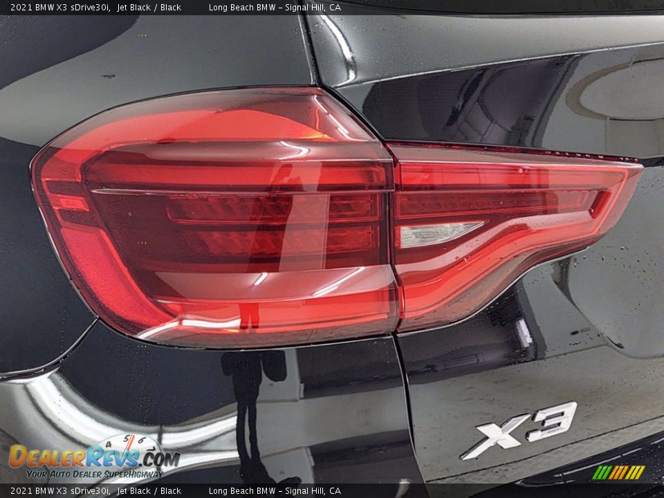 2021 BMW X3 sDrive30i Jet Black / Black Photo #5