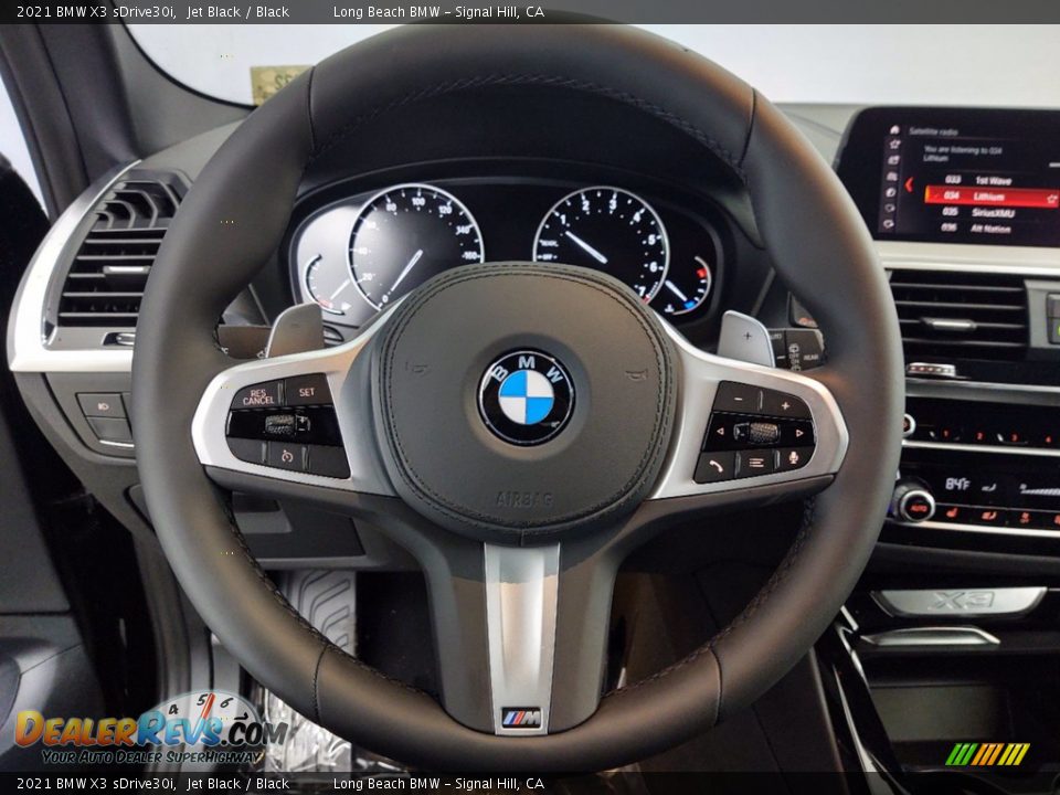 2021 BMW X3 sDrive30i Jet Black / Black Photo #13