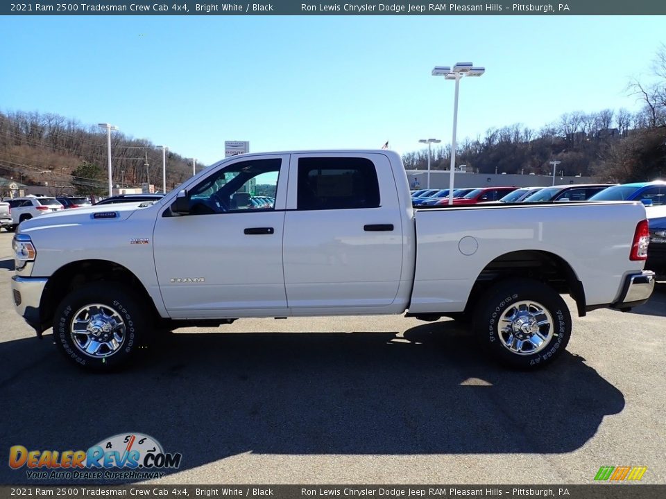 2021 Ram 2500 Tradesman Crew Cab 4x4 Bright White / Black Photo #2