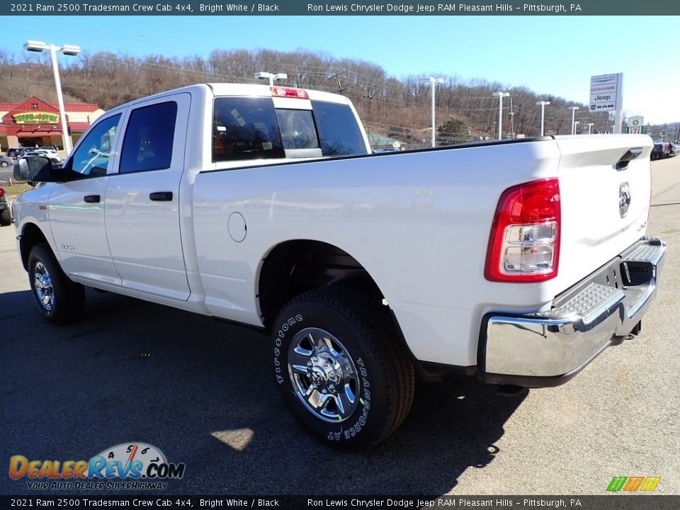 2021 Ram 2500 Tradesman Crew Cab 4x4 Bright White / Black Photo #3