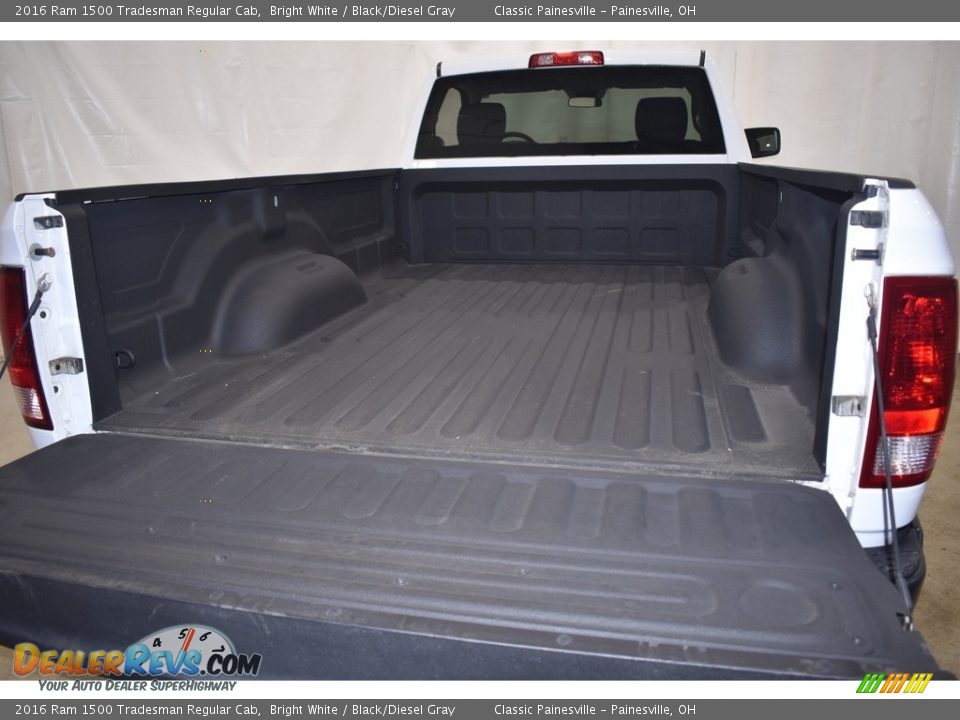 2016 Ram 1500 Tradesman Regular Cab Bright White / Black/Diesel Gray Photo #7