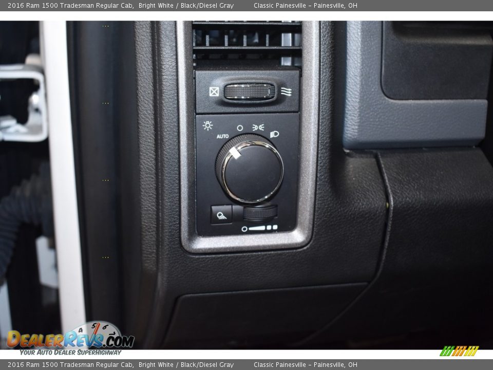 Controls of 2016 Ram 1500 Tradesman Regular Cab Photo #9