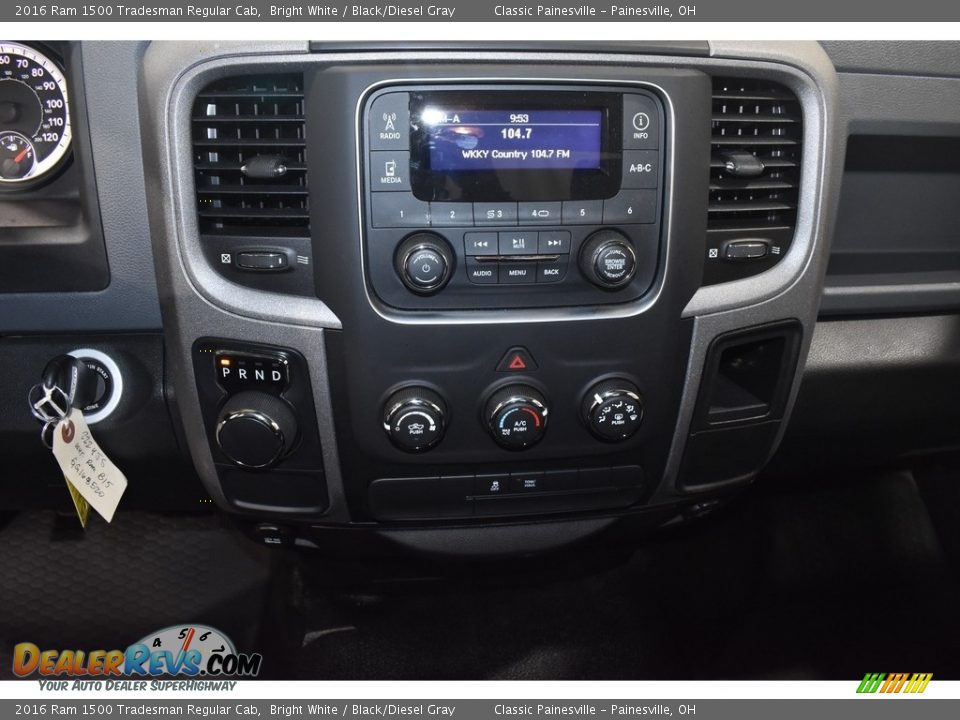 Controls of 2016 Ram 1500 Tradesman Regular Cab Photo #11