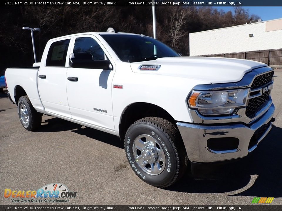 2021 Ram 2500 Tradesman Crew Cab 4x4 Bright White / Black Photo #7