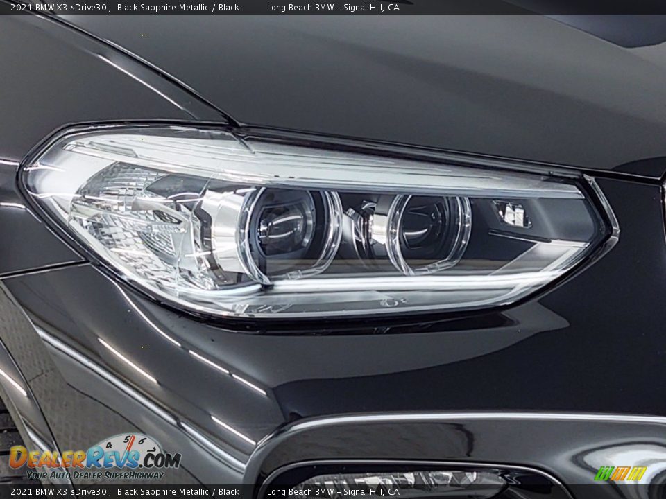 2021 BMW X3 sDrive30i Black Sapphire Metallic / Black Photo #4