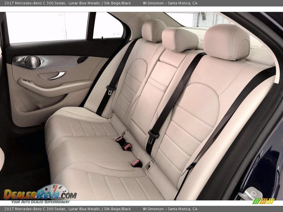 2017 Mercedes-Benz C 300 Sedan Lunar Blue Metallic / Silk Beige/Black Photo #20
