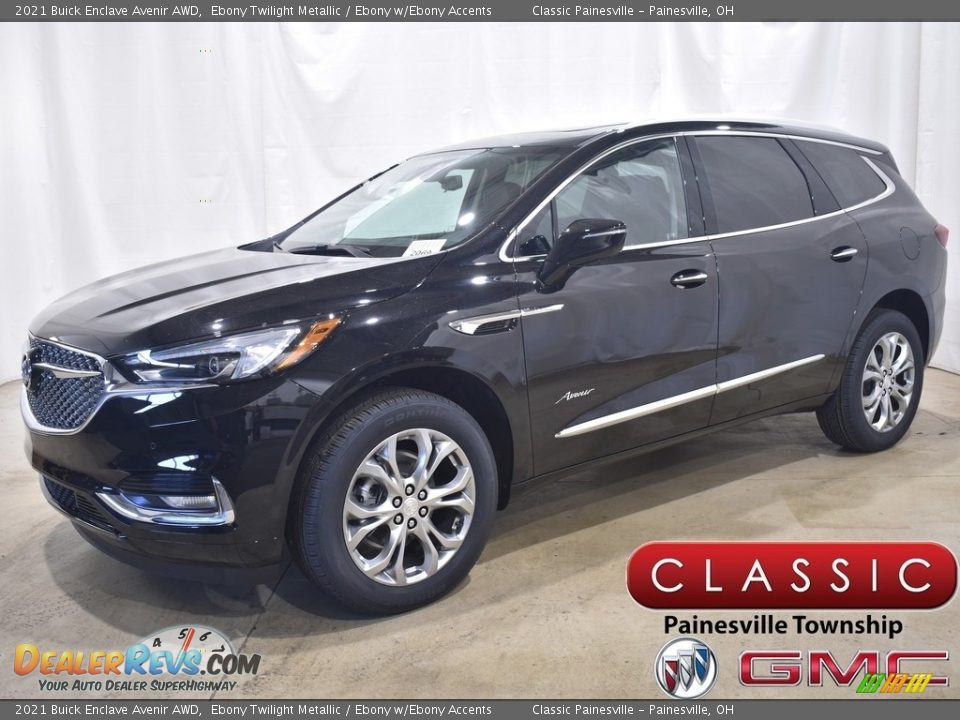 2021 Buick Enclave Avenir AWD Ebony Twilight Metallic / Ebony w/Ebony Accents Photo #1