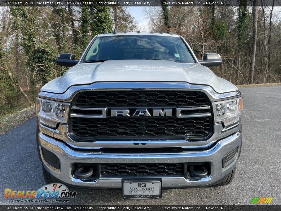 2020 Ram 5500 Tradesman Crew Cab 4x4 Chassis Bright White / Black/Diesel Gray Photo #3