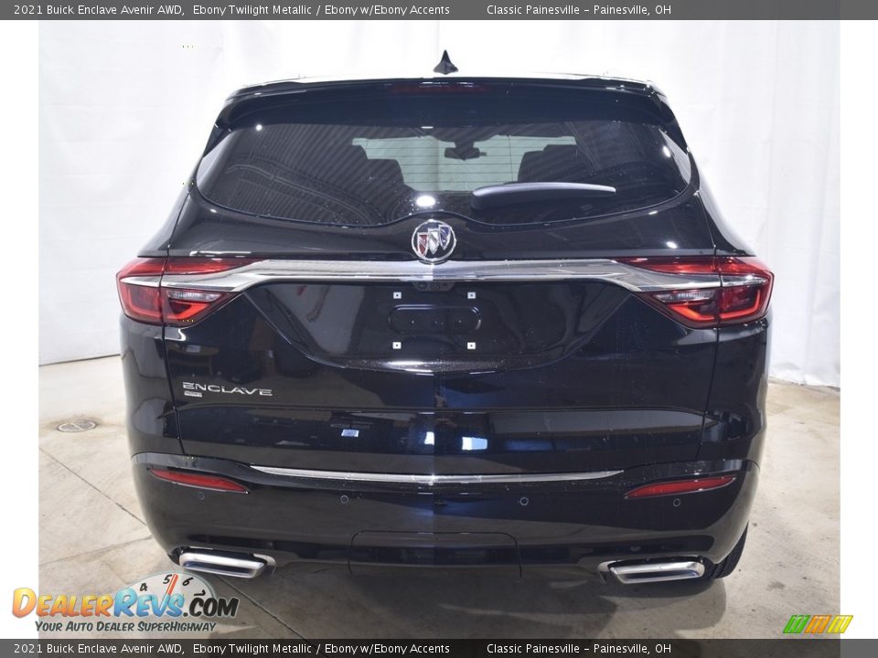 2021 Buick Enclave Avenir AWD Ebony Twilight Metallic / Ebony w/Ebony Accents Photo #3