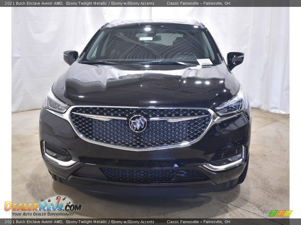 2021 Buick Enclave Avenir AWD Ebony Twilight Metallic / Ebony w/Ebony Accents Photo #4