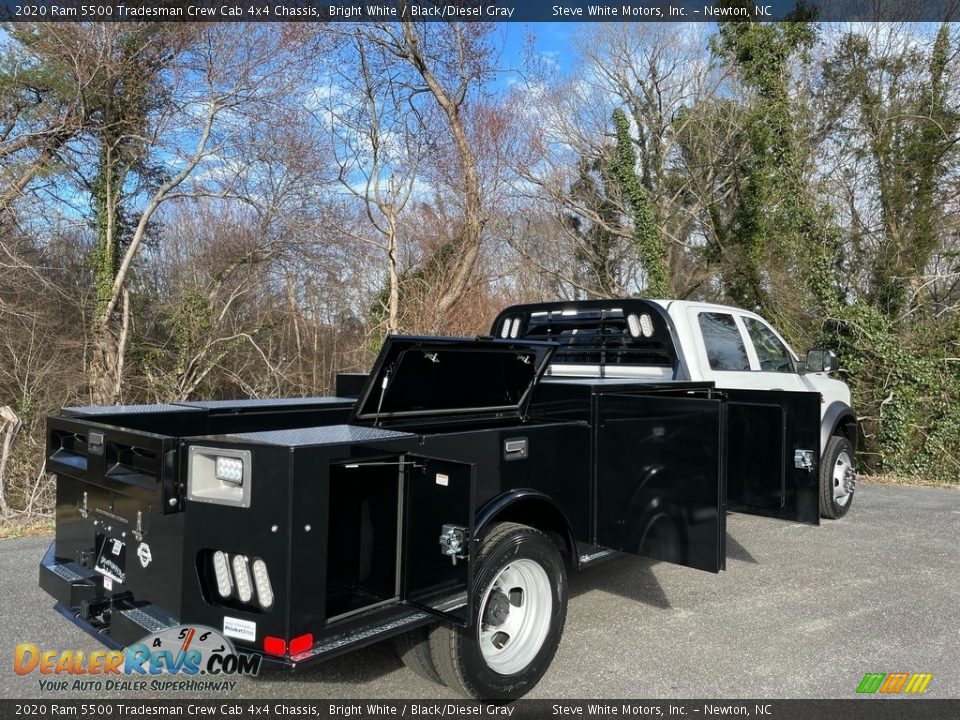 2020 Ram 5500 Tradesman Crew Cab 4x4 Chassis Bright White / Black/Diesel Gray Photo #7