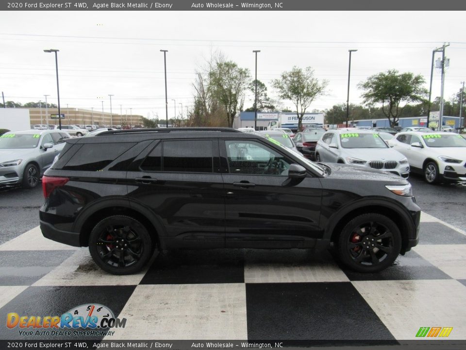 2020 Ford Explorer ST 4WD Agate Black Metallic / Ebony Photo #3