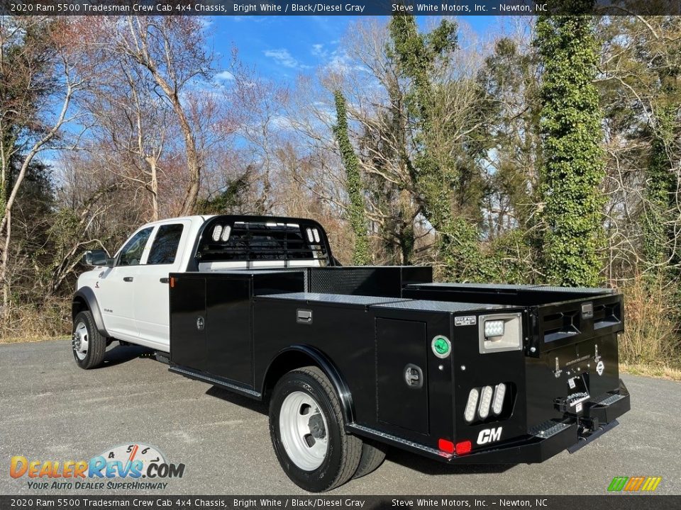 2020 Ram 5500 Tradesman Crew Cab 4x4 Chassis Bright White / Black/Diesel Gray Photo #14