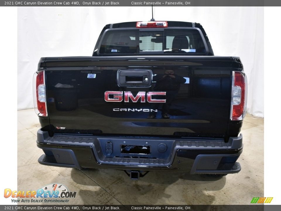 2021 GMC Canyon Elevation Crew Cab 4WD Onyx Black / Jet Black Photo #3