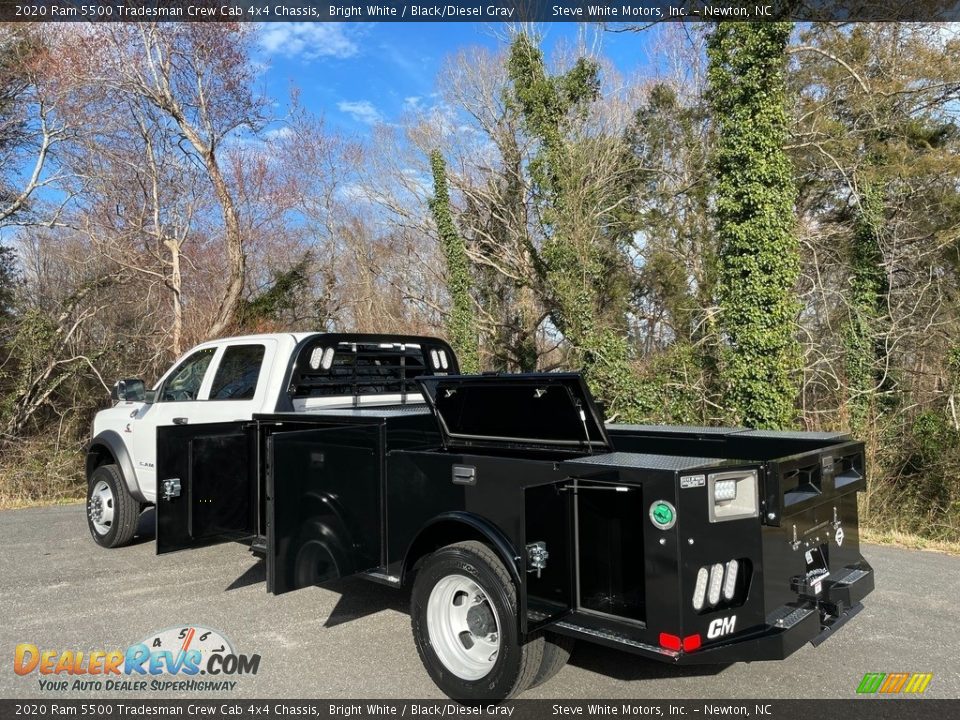 2020 Ram 5500 Tradesman Crew Cab 4x4 Chassis Bright White / Black/Diesel Gray Photo #15