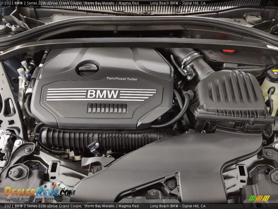 2021 BMW 2 Series 228i sDrive Grand Coupe 2.0 Liter DI TwinPower Turbocharged DOHC 16-Valve VVT 4 Cylinder Engine Photo #9