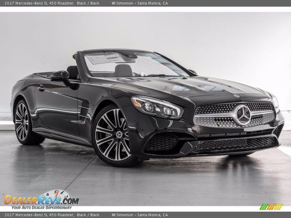 Front 3/4 View of 2017 Mercedes-Benz SL 450 Roadster Photo #12